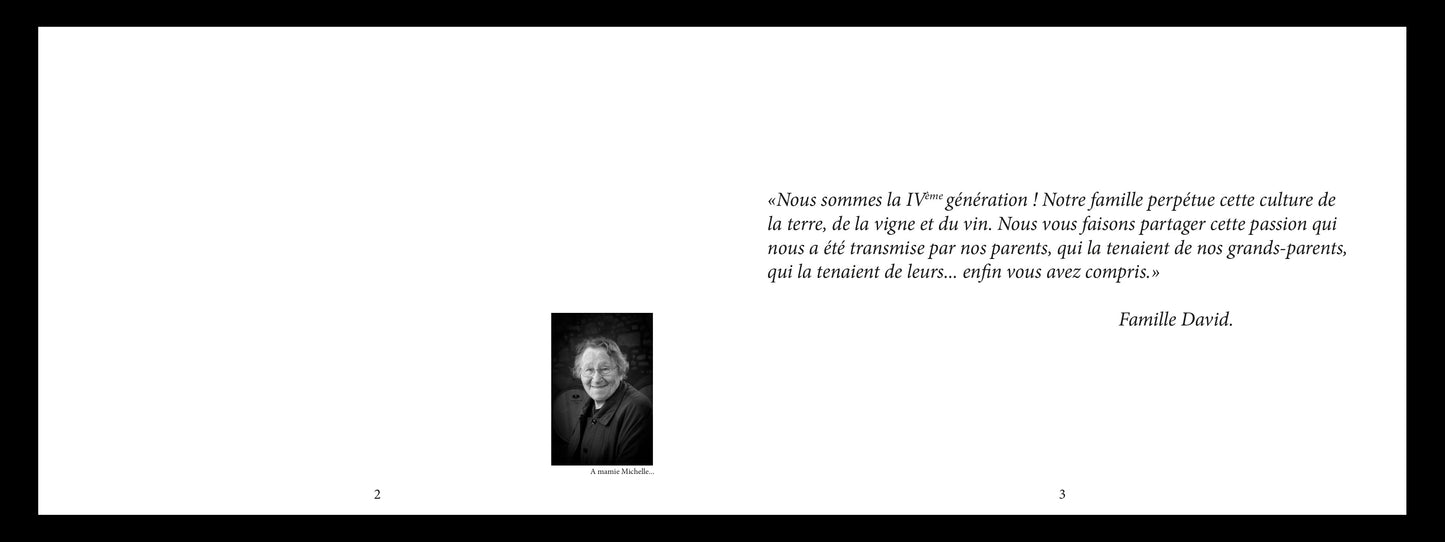 Millésime "Une longue journée de vendange"