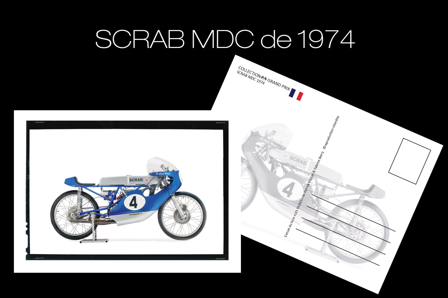 10 Cartes postales SCRAB MDC